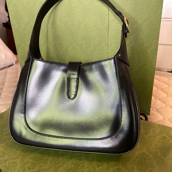 Gucci Jackie 1961 Medium bag in Black in Good Condition - Picture 3 of 14